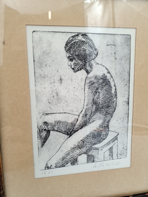 2. Lasse Winsløw koldnåls radering